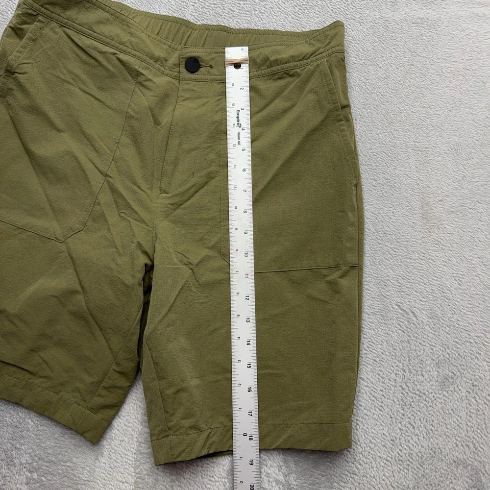 01.Algo Shorts Mens 31 Olive Green Performance Cordura Nylon Spandex Utility